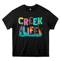 Black creek life kayaking Heavy Core Tee - Zillion Design Studio