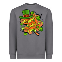 Storm happy st patrick s day shamrock Heavyweight Sweatshirt - Artiststas