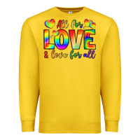 Lemon all for love and love for love Premium Sweatshirt - LillyAllenDesigns