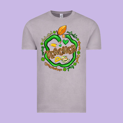 Teacher St Patrick S Day Vintage Tee Designed By Artiststas