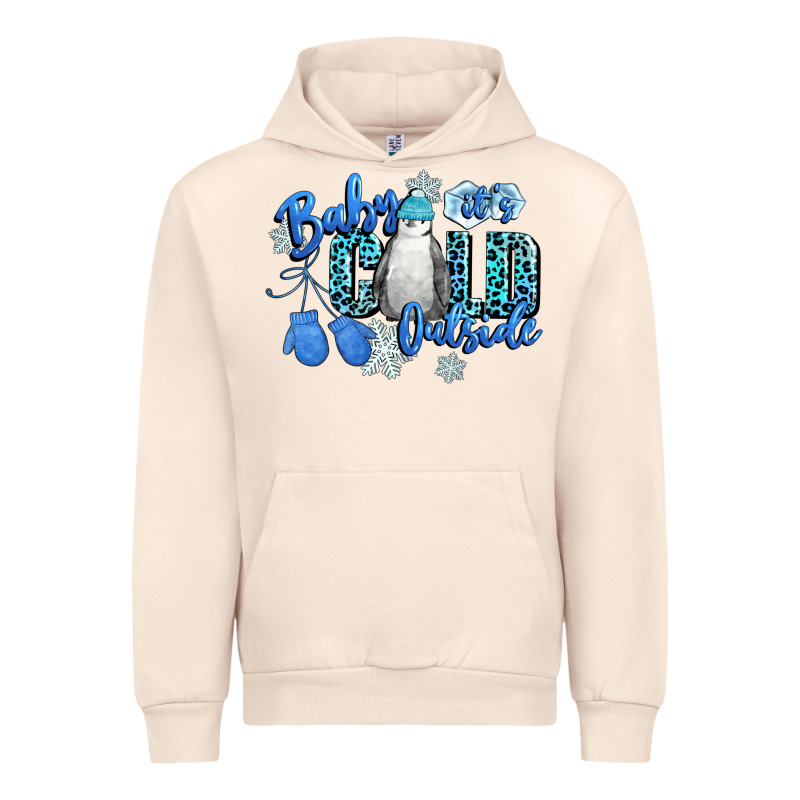 Baby Its Cold Outside Urban Hoodie by CowGirlArtShop | Teevron