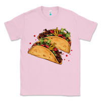 Bubblegum Pink mexican taco's Classic Tee - AdoDesignShop