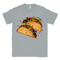 Heather Grey mexican taco's Classic Tee - AdoDesignShop