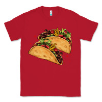 Red mexican taco's Classic Tee - AdoDesignShop