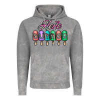 Cloud Rock hello summer Vintage Hoodie - CowhideDigitalArt
