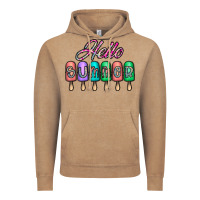 Vintage Coffee hello summer Vintage Hoodie - CowhideDigitalArt