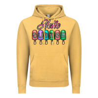 Vintage Mustard hello summer Vintage Hoodie - CowhideDigitalArt