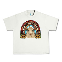 Pistachio charolais  rainbow Urban Heavy Tee - JahusDesignShop