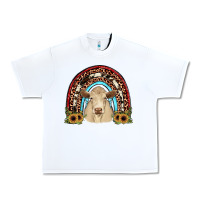 White charolais  rainbow Urban Heavy Tee - JahusDesignShop
