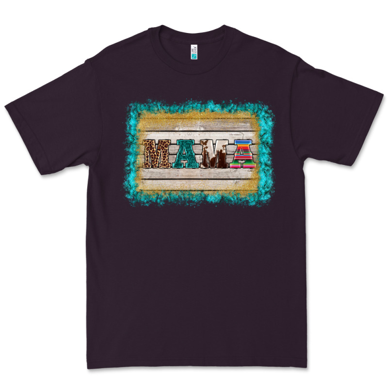 Western Turquoise's Mama Background Premium Tee by BarkalooDesign | Teevron