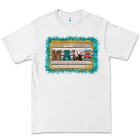 White western turquoise's mama background Premium Tee - BarkalooDesign