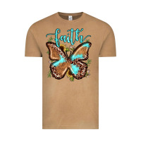 Vintage Camel faith leopard butterfly Vintage Tee - JahusDesignShop