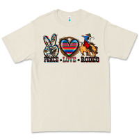 Bone peace love rodeo Premium Tee - Zillion Design Studio