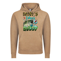 Vintage Coffee daddy's fishing buddy Vintage Hoodie - HRA Design Shop