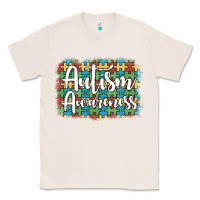 Natural autism awareness puzzle background Classic Tee - Artiststas