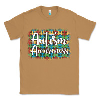 Toasted Coconut autism awareness puzzle background Classic Tee - Artiststas