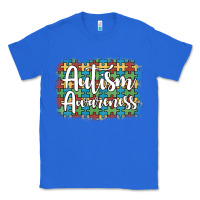 True Royal autism awareness puzzle background Classic Tee - Artiststas
