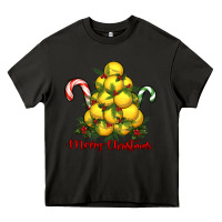 Asphalt merry christmas lacrosse Heavy Core Tee - RanaPortraitStore