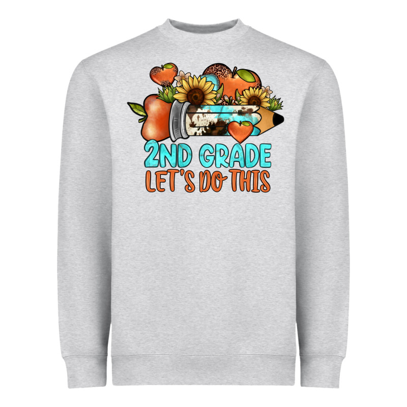 2nd Grade Let S Do This Heavyweight Sweatshirt by JahusDesignShop | Teevron