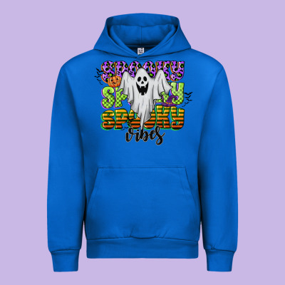 Spooky Spooky Spooky Vibes Urban Hoodie Designed By Cowgirlartshop