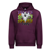 Mauve Wine spooky spooky spooky vibes Urban Hoodie - CowGirlArtShop