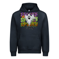 Navy spooky spooky spooky vibes Urban Hoodie - CowGirlArtShop