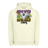 Pigment Pistachio spooky spooky spooky vibes Urban Hoodie - CowGirlArtShop