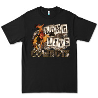 Black long live cowboys Premium Tee - Zillion Design Studio