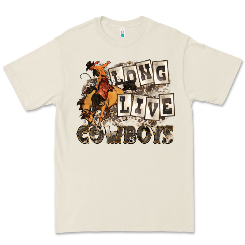 Long Live Cowboys Premium Tee by Zillion Design Studio | Teevron