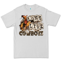 Dove Grey long live cowboys Premium Tee - Zillion Design Studio