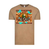 Vintage Coffee jesus san judas Vintage Tee - JahusDesignShop