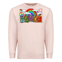 Pale Pink pride Premium Sweatshirt - LillyAllenDesigns