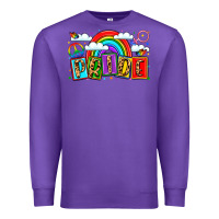 Purple pride Premium Sweatshirt - LillyAllenDesigns