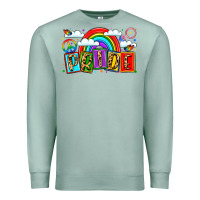 Seafoam pride Premium Sweatshirt - LillyAllenDesigns