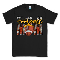 Black Football Mom Classic Tee - CowhideDigitalArt