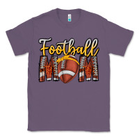 Lavender Football Mom Classic Tee - CowhideDigitalArt