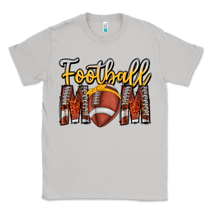 Football Mom Classic Tee by CowhideDigitalArt | Teevron