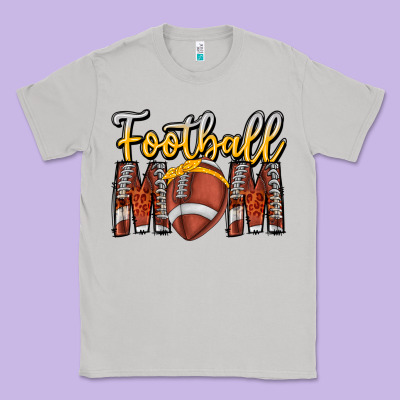 Football Mom Classic Tee Designed By Cowhidedigitalart