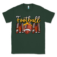 Sports Green Football Mom Classic Tee - CowhideDigitalArt