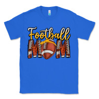 True Royal Football Mom Classic Tee - CowhideDigitalArt