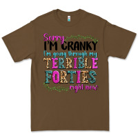 Cacao sorry im cranky im going through my terrible forti Premium Tee - texasbilliewilder