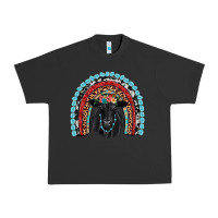 Pigment Black black angus  rainbow Urban Heavy Tee - JahusDesignShop