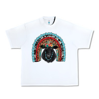 White black angus  rainbow Urban Heavy Tee - JahusDesignShop