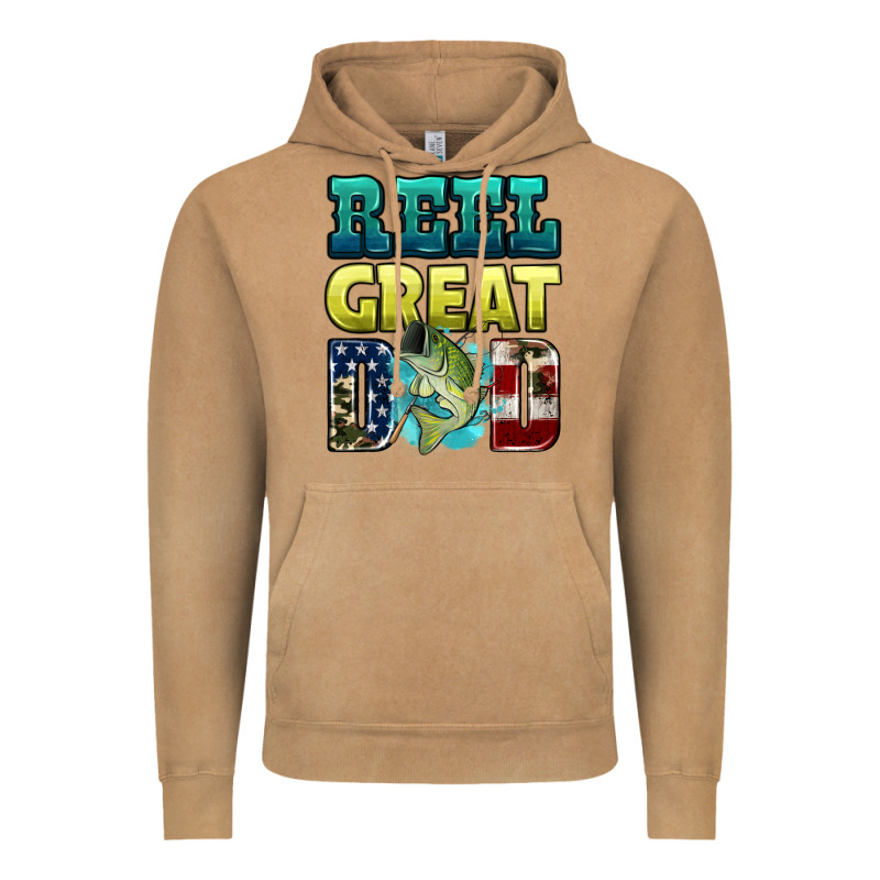 Reely Great Dad Vintage Hoodie by HRA Design Shop | Teevron