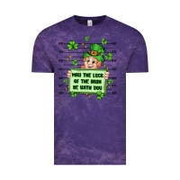 Cloud Purple may the luck of the irish be with you Vintage Tee - Artiststas