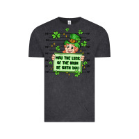Vintage Black may the luck of the irish be with you Vintage Tee - Artiststas