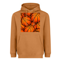 Meerkat basketball seamless pattern Heavyweight Hoodie - BundleAndBundleShop