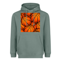 Sage basketball seamless pattern Heavyweight Hoodie - BundleAndBundleShop