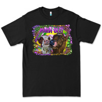 Black Mardi Gras Heifers Premium Tee - RanaPortraitStore