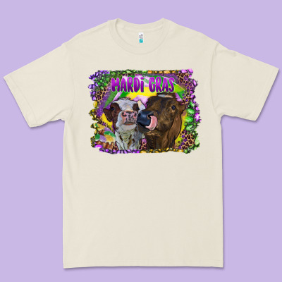 Premium Tee Mardi Gras Heifers